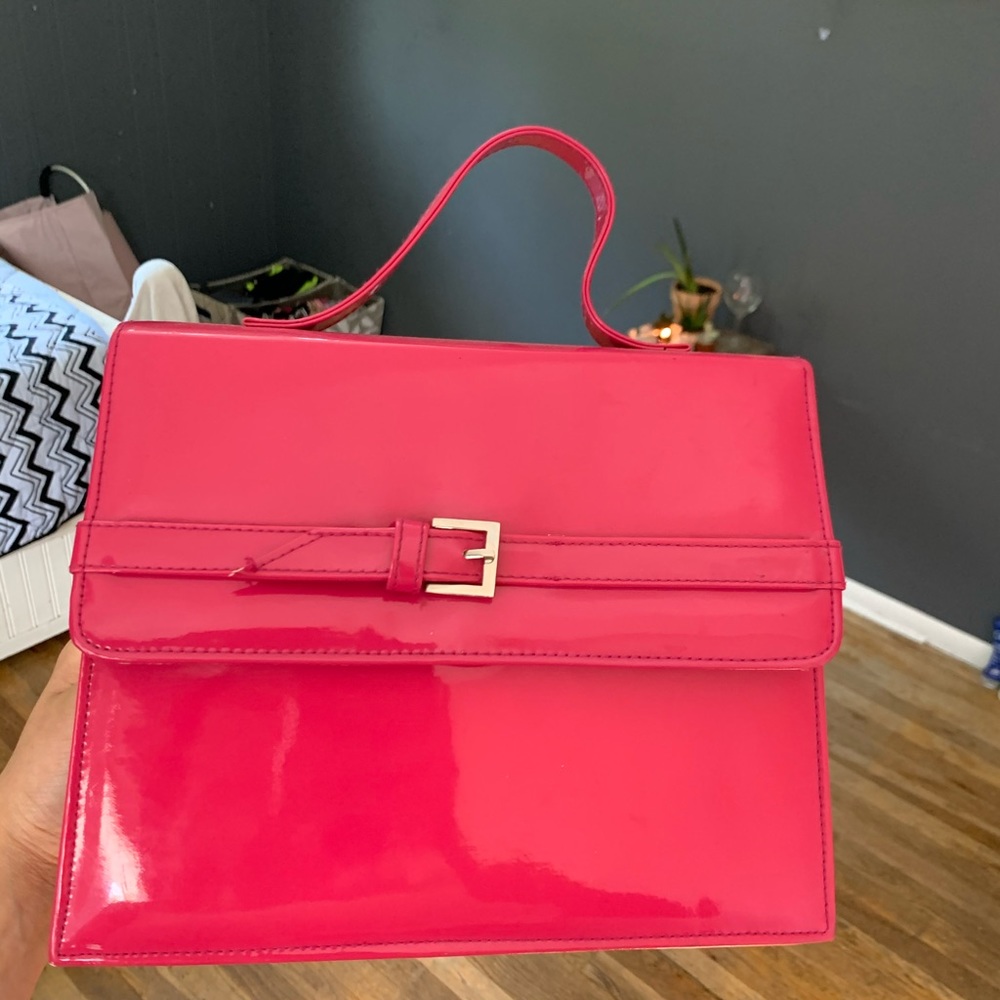 Unique Vintage Pink Handbag